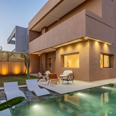 Villa Dar Yas, A 20Min Du Centre Avec Piscine Chauffee, Cuisiniere, Chauffeur, Air Hockey, Ping-Pong & Jeux De Societe Marrakesh Exterior photo